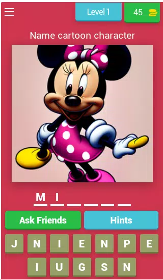 Cartoons Quiz Captura de pantalla 1