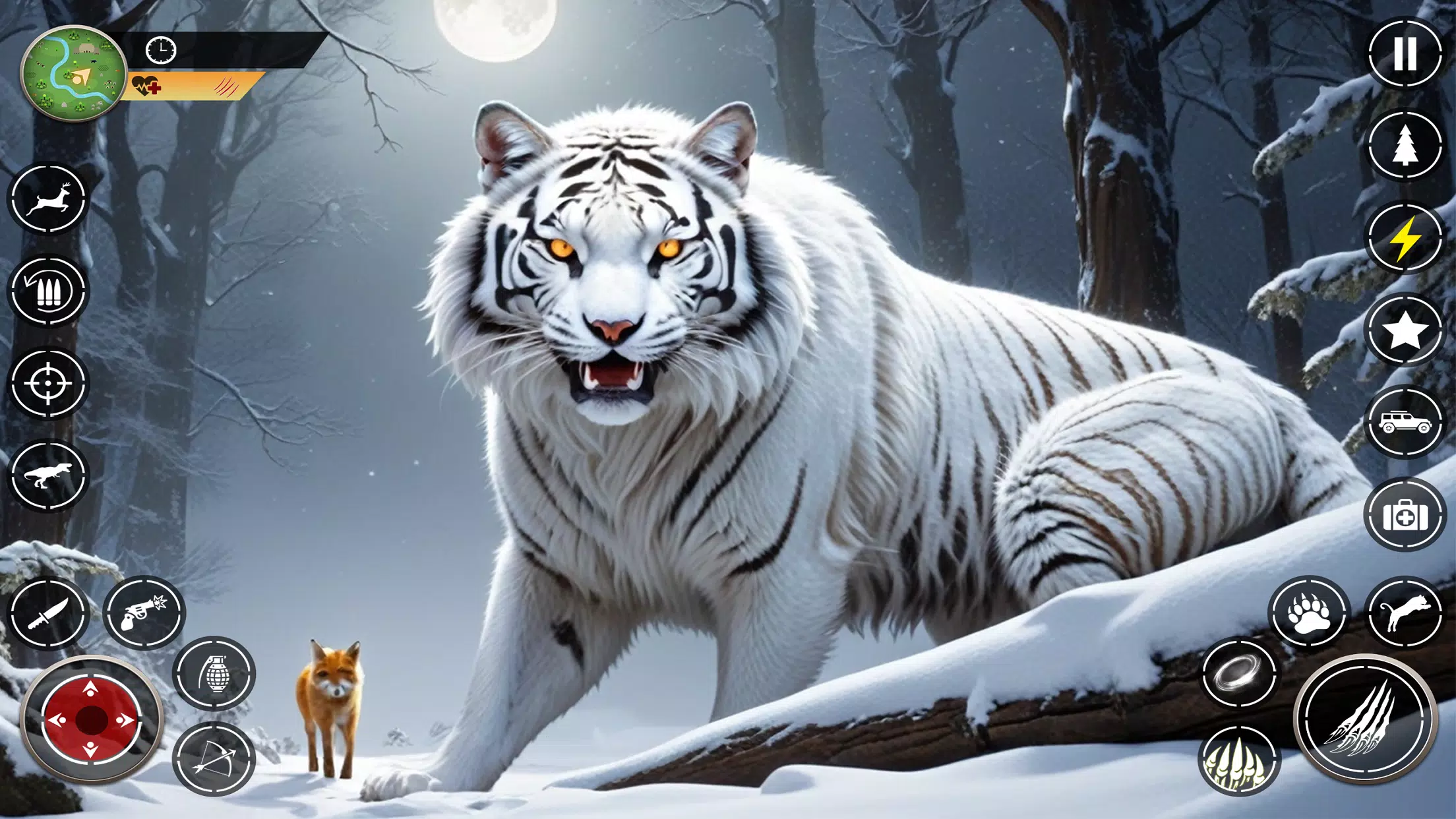 Snow Tiger Family Simulator 3D Скриншот 3
