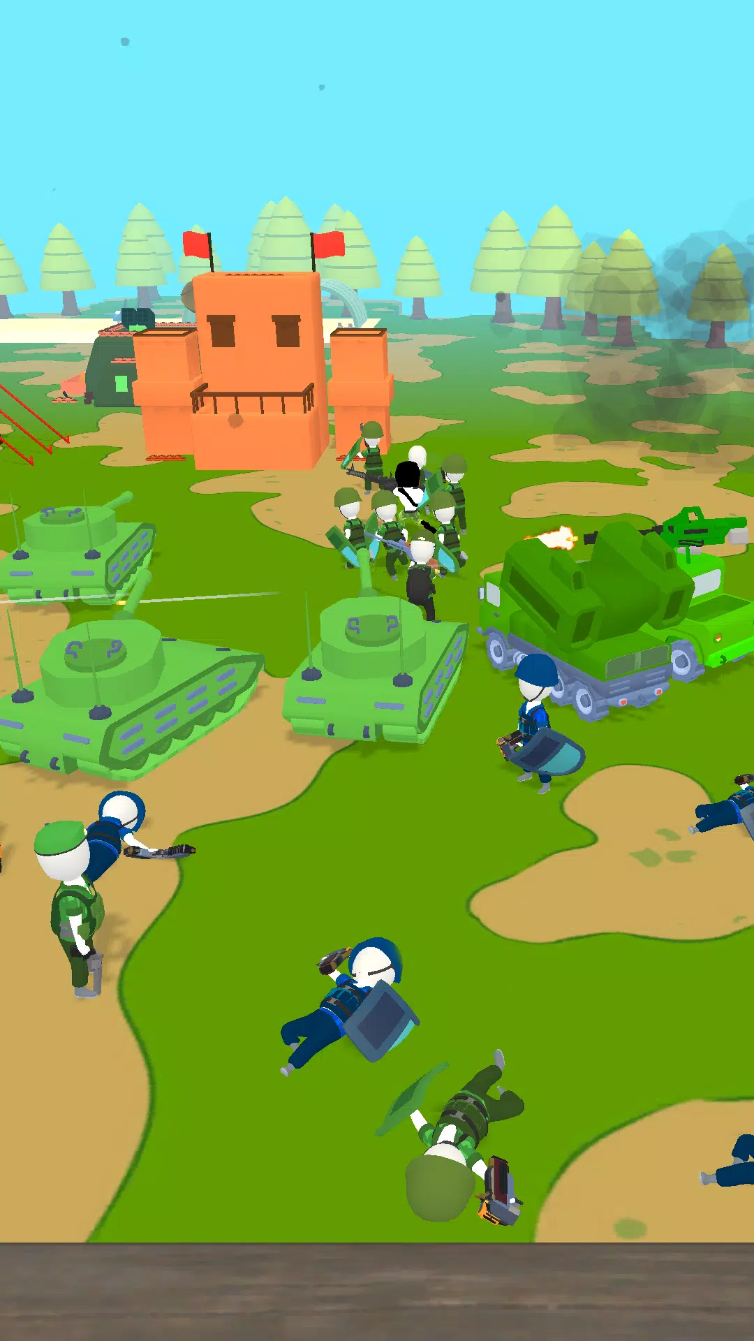 Island Warfare 3D: Guns’ Land Capture d'écran 3