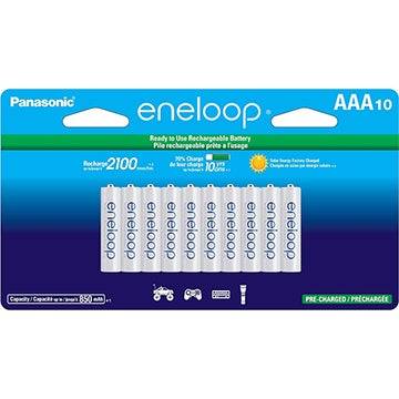 10-pack Panasonic Eneloop AAA Rechargeable Baterya