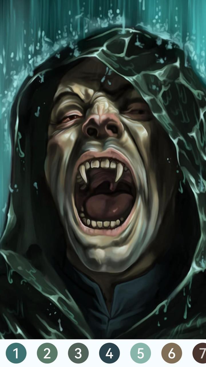 Vampire Paint by Number ဖန်သားပြင်ဓာတ်ပုံ 1