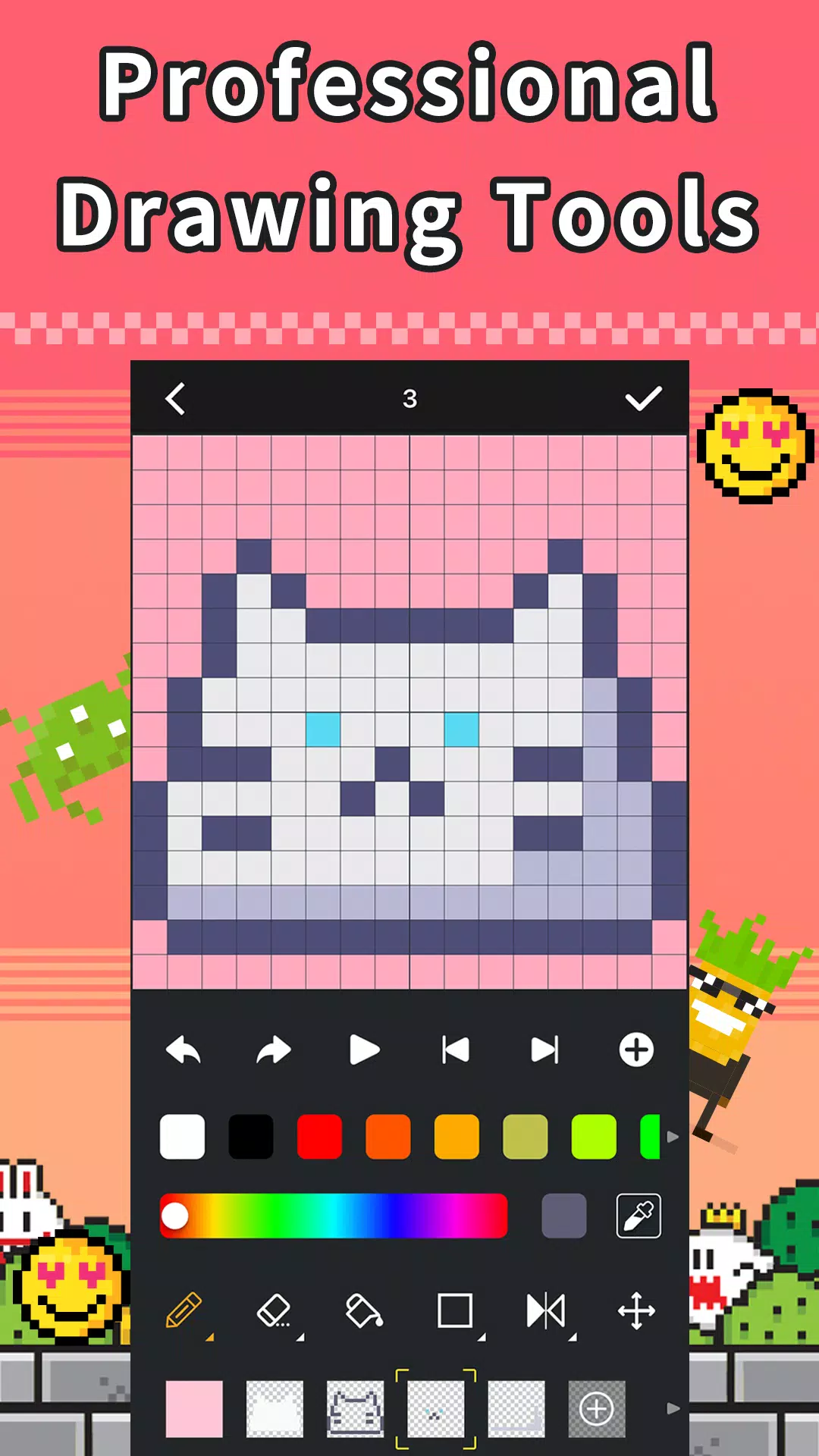 Divoom: Pixel art(ドット絵) スクリーンショット 1