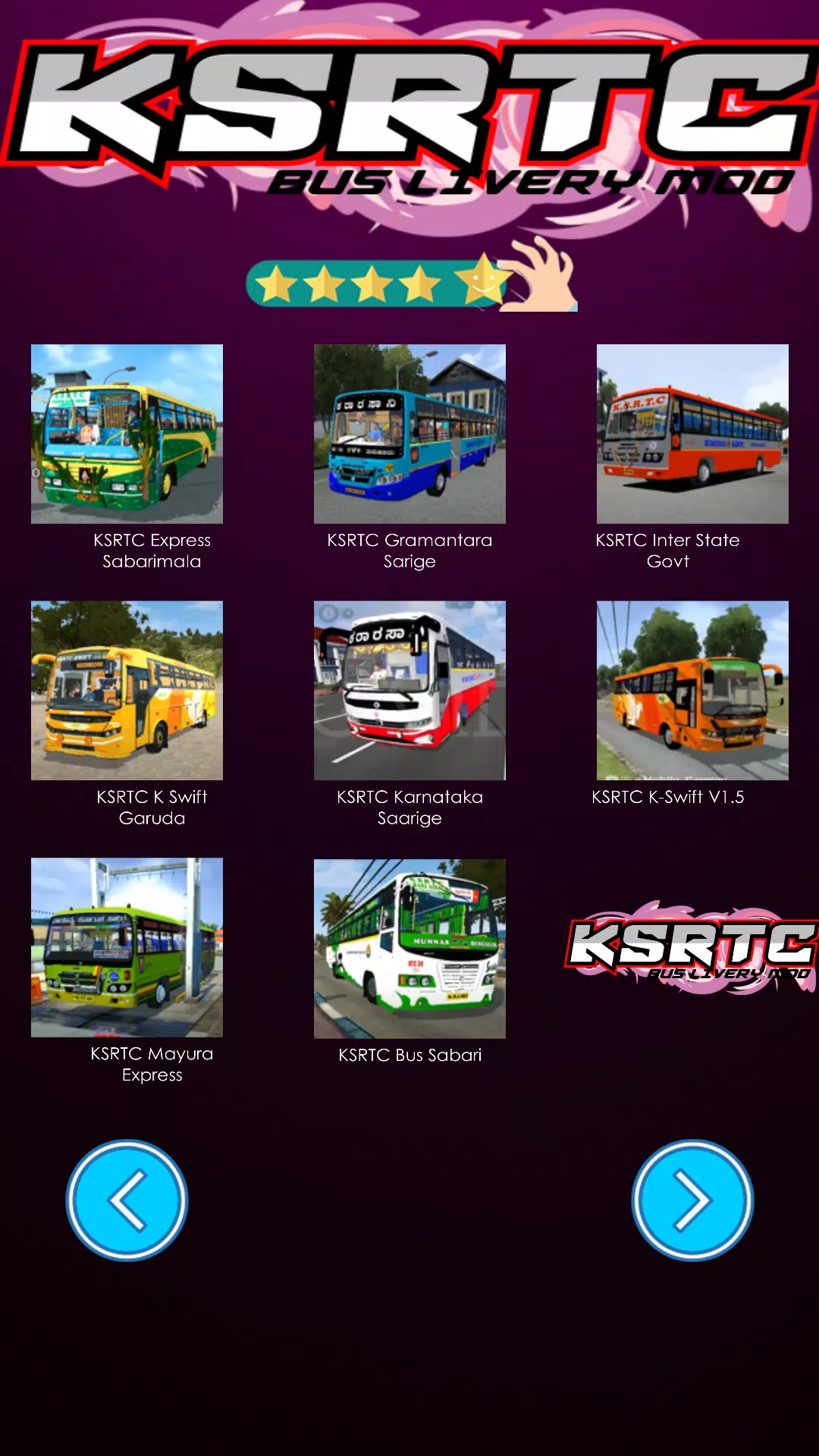 Ksrtc Bus Livery Mod Capture d'écran 3