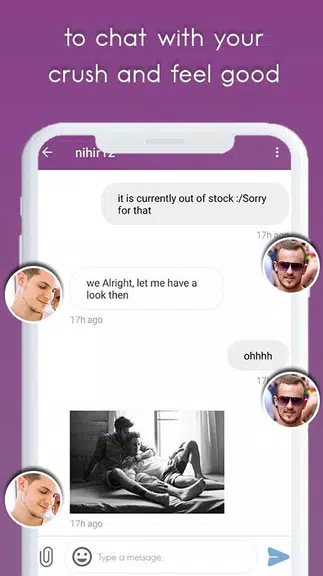 Gay Dating, Chat and Meet Скриншот 1