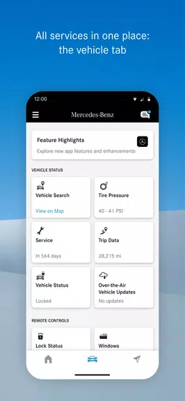 Mercedes me connect (USA) Capture d'écran 3