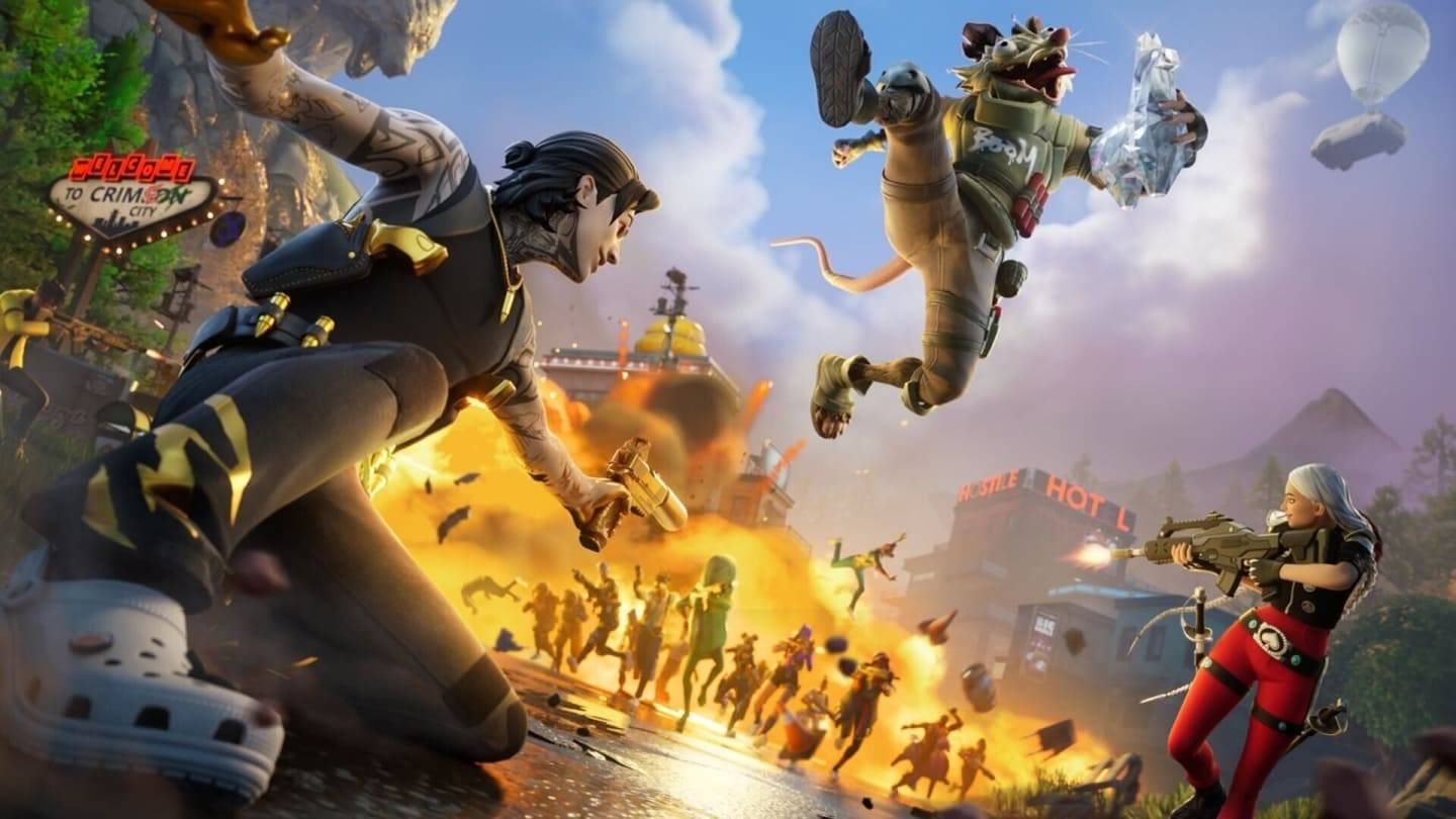 fortnite重新引入了期的度假模式，添加了鳄鱼