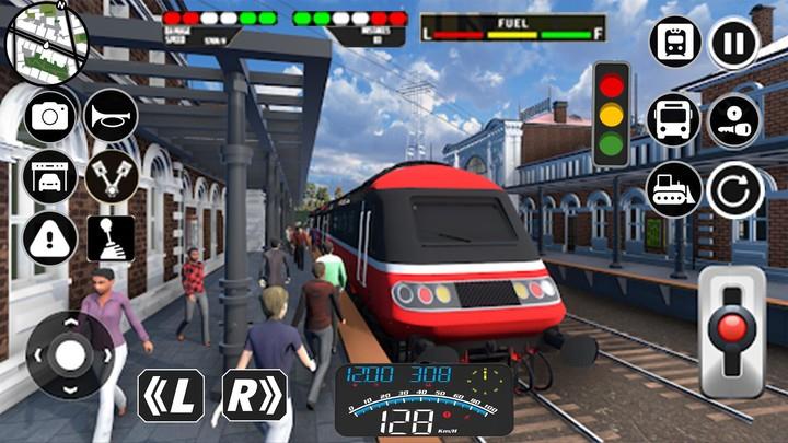 Indian Train Racing Games應用截圖第1張