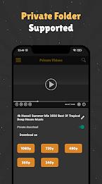 Schermata Private Video Downloader 4