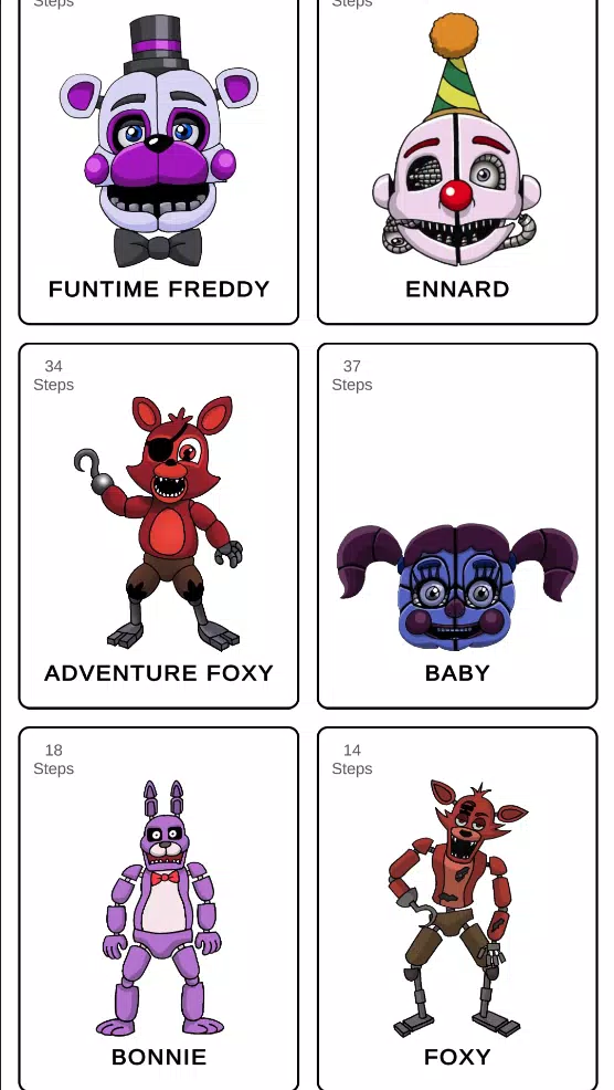 How to draw fnaffs Capture d'écran 2