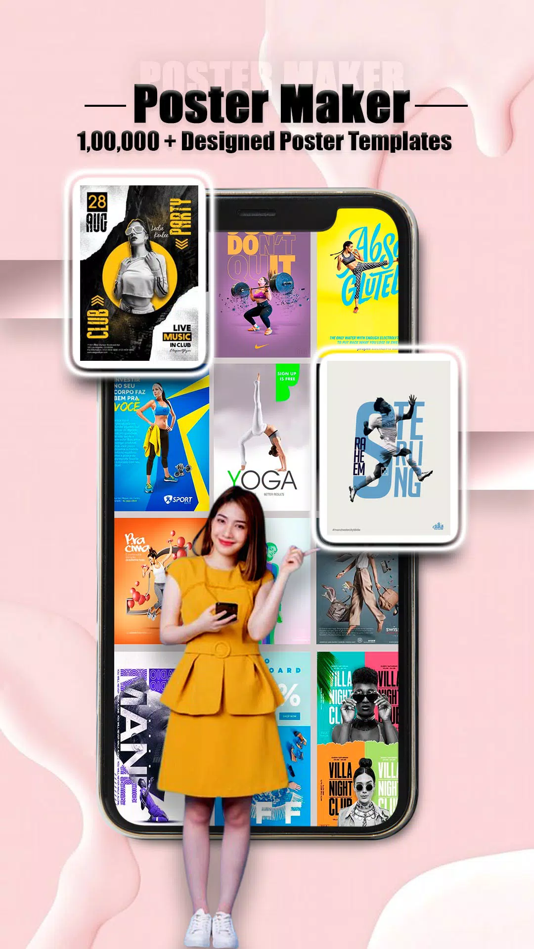 Digital Poster Maker Captura de tela 1