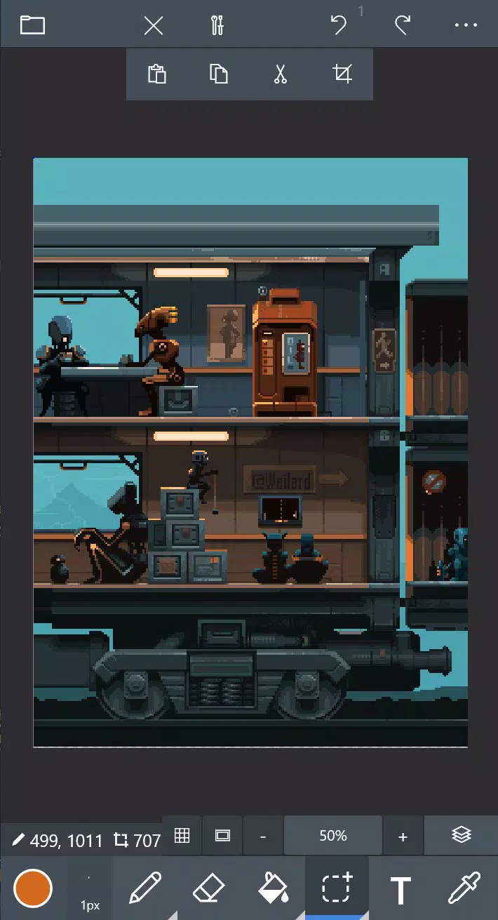 Pix2D - Pixel art studio Captura de pantalla 2