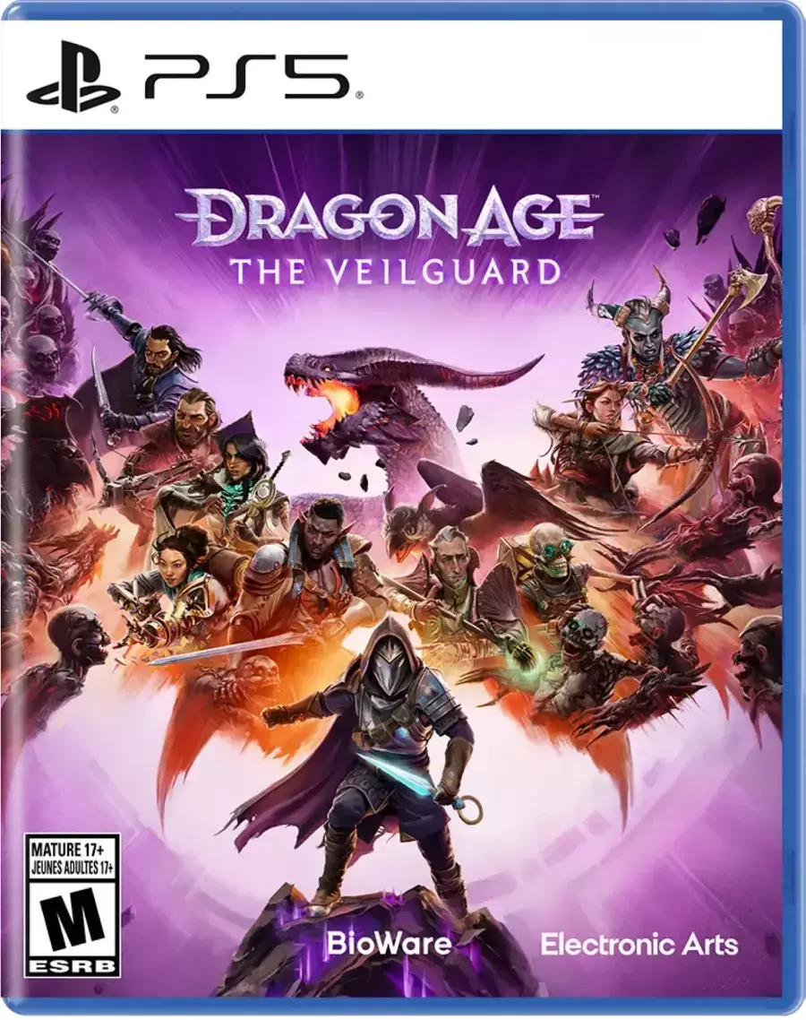 Dragon Age The Veilguard PS5 Cover