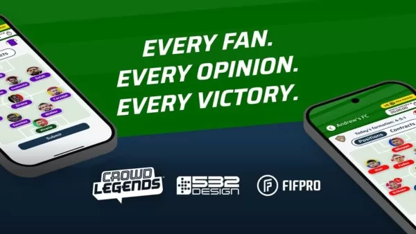 「FIFPROライセンスファンタジーサッカーゲームの発売：Crowd Legendsでプレイ」