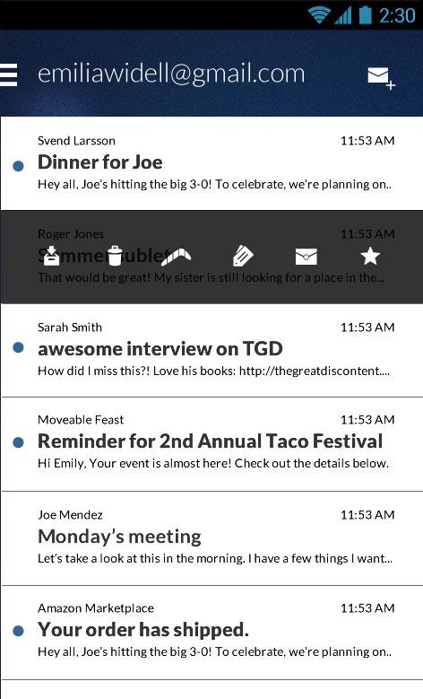 Email App for Gmail & Exchange スクリーンショット 3