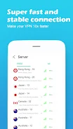 VPN - Fast Secure Stable ဖန်သားပြင်ဓာတ်ပုံ 4