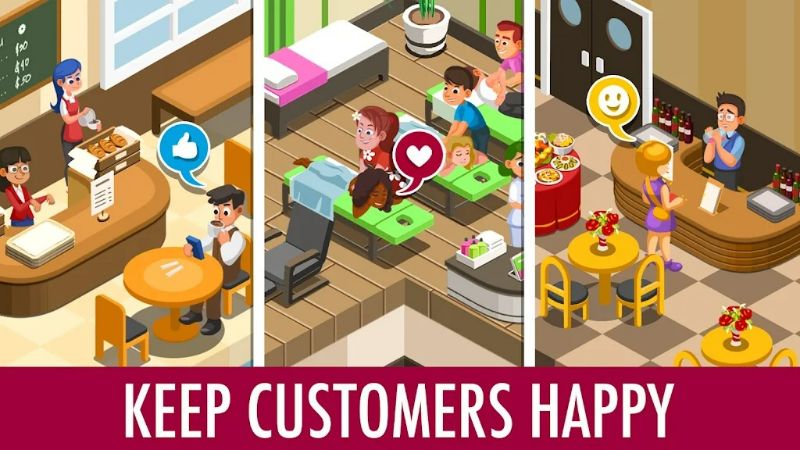 Hotel Tycoon Empire: Idle game應用截圖第3張