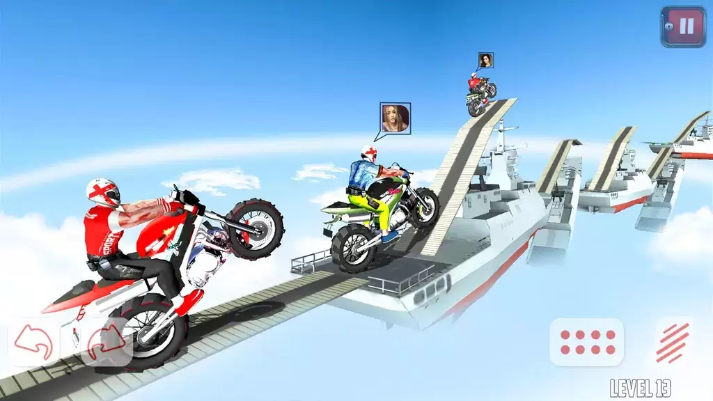Dirt Bike Moto Real Race Game Captura de tela 2