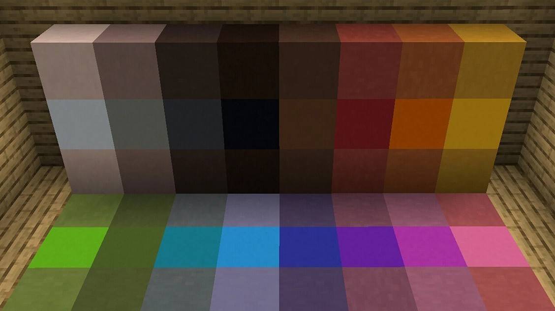 Minecraft'ta Terracotta