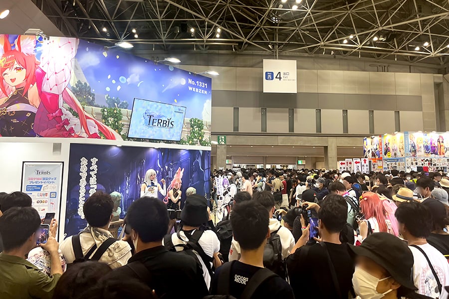 Foule à Summer Comiket 2024