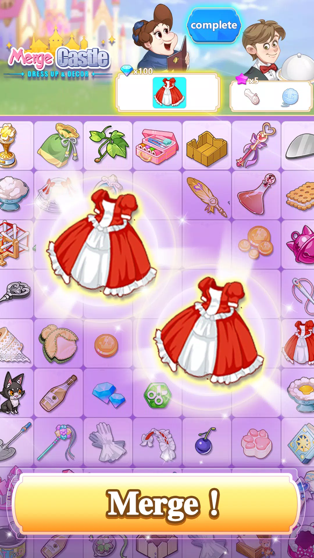 Merge Castle スクリーンショット 2