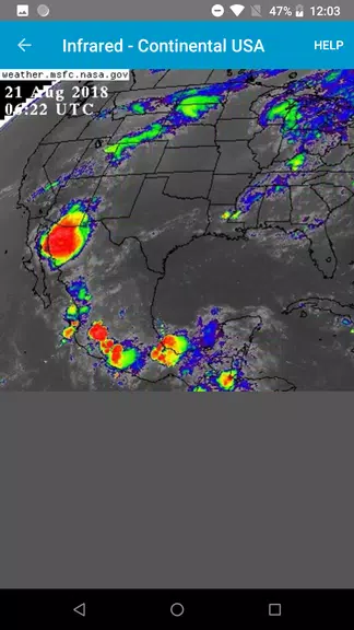Simple Satellite Weather Loops Screenshot 3