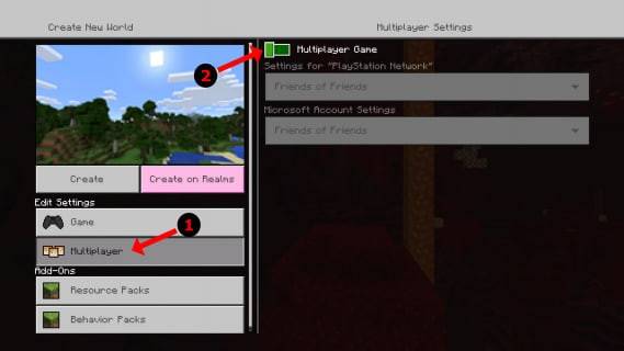 Splitscreen auf Minecraft