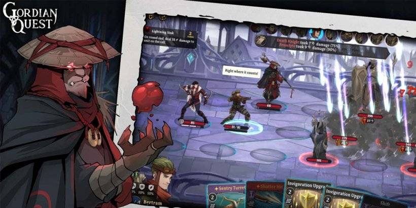 Gordian Quest在iOS和Android上發布：Roguelite Deckuilder冒險