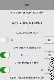 Always visible scroll button Screenshot 1