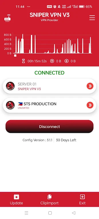 Sniper VPN V3 Captura de tela 1
