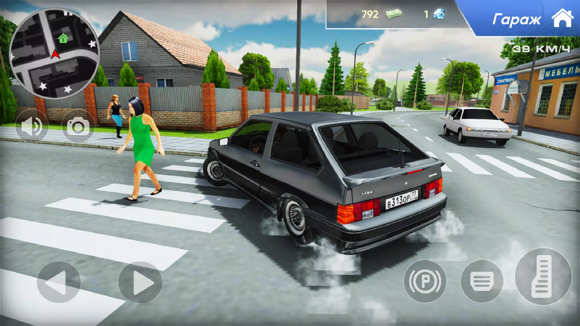 Lada 2113 Russian City Driving Скриншот 3