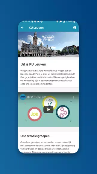 KU Leuven events Tangkapan skrin 4