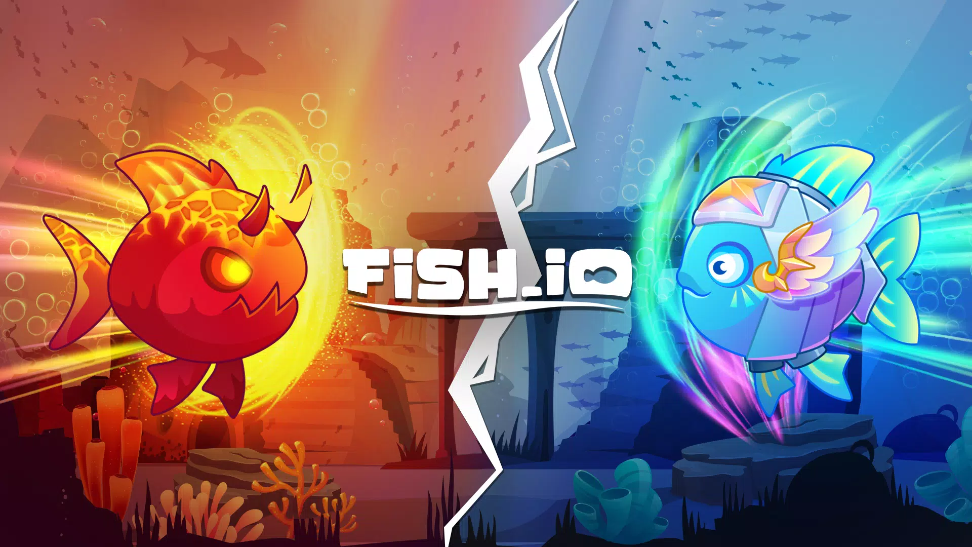 Fish.IO - Hungry Fish Captura de tela 1