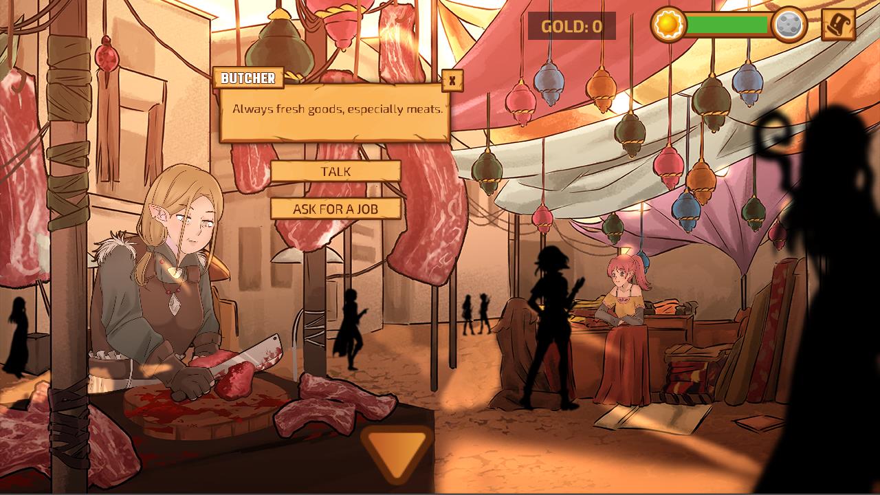 Lost In Endoria: A Monster Girl Harem Schermafbeelding 2