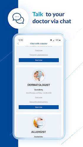 Medicover OnLine ဖန်သားပြင်ဓာတ်ပုံ 4