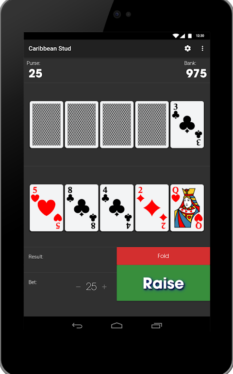 Caribbean Stud - Poker Style Card Game Ekran Görüntüsü 2