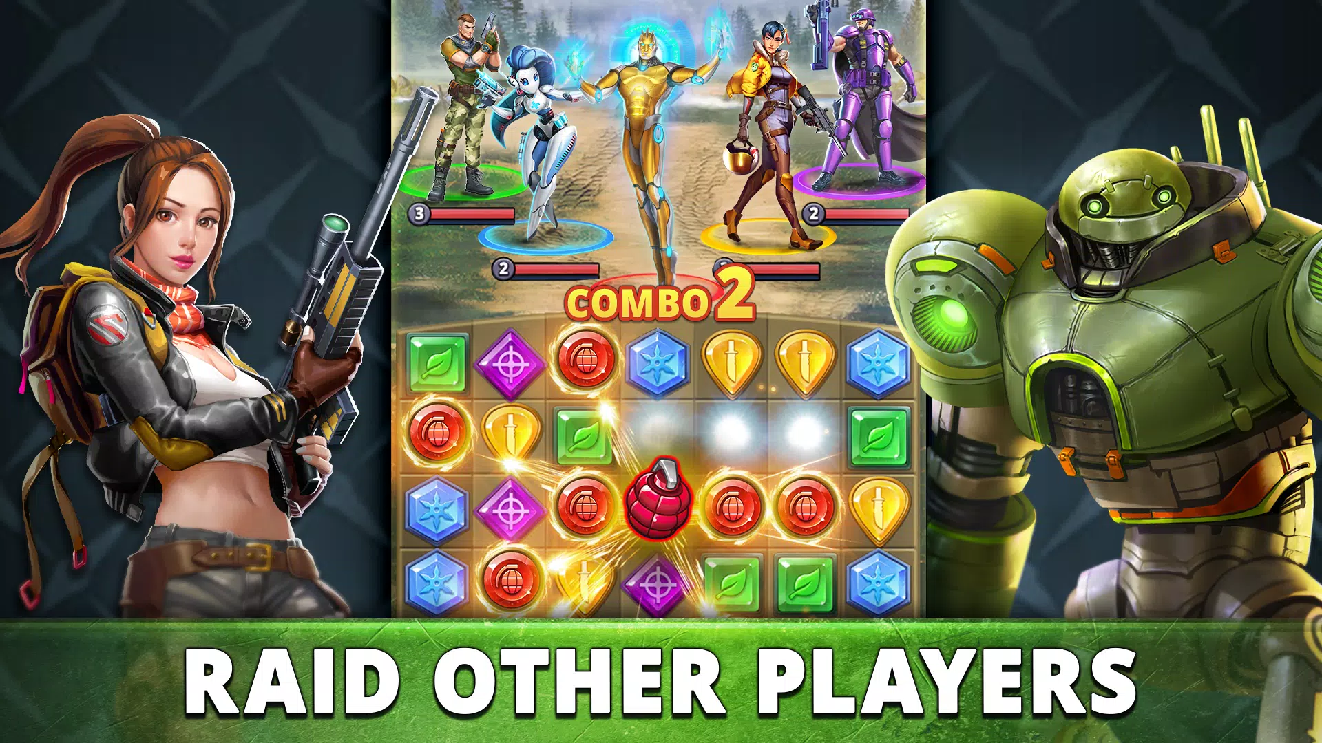 Puzzle Combat: Match-3 RPG应用截图第2张