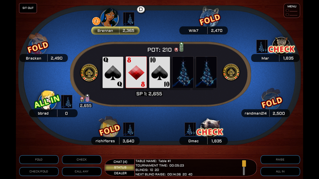 E-Tournament Poker Screenshot 4