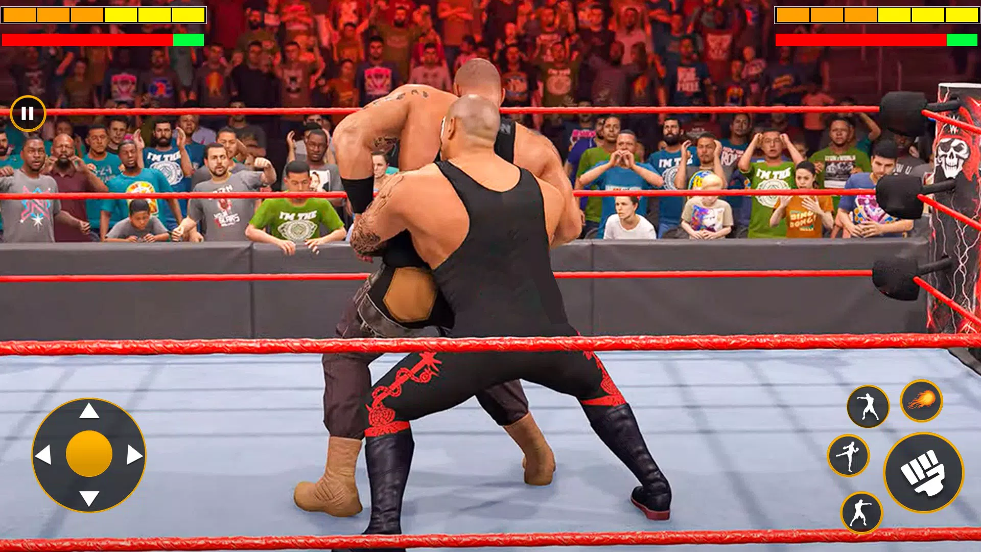 Real Wrestling Fighting Game Скриншот 4