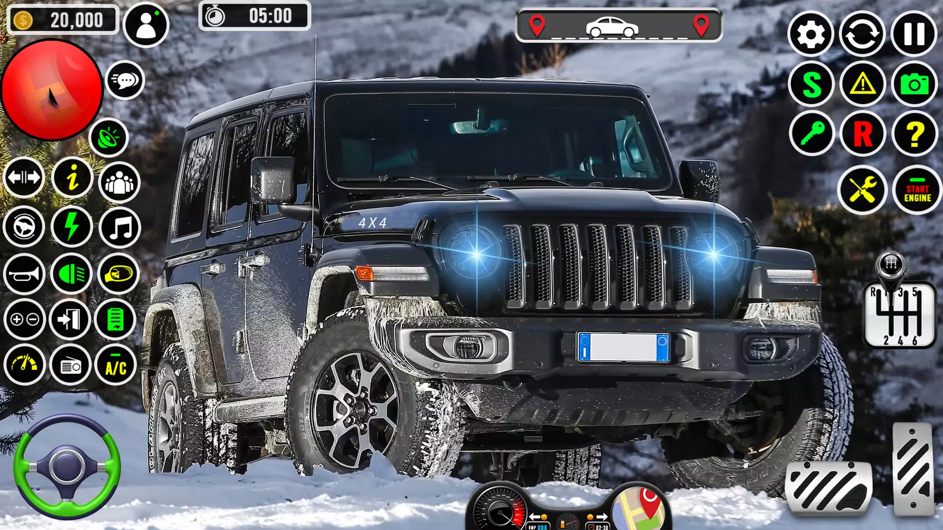 Jeep Driving Game: SUV Jeep 스크린샷 2