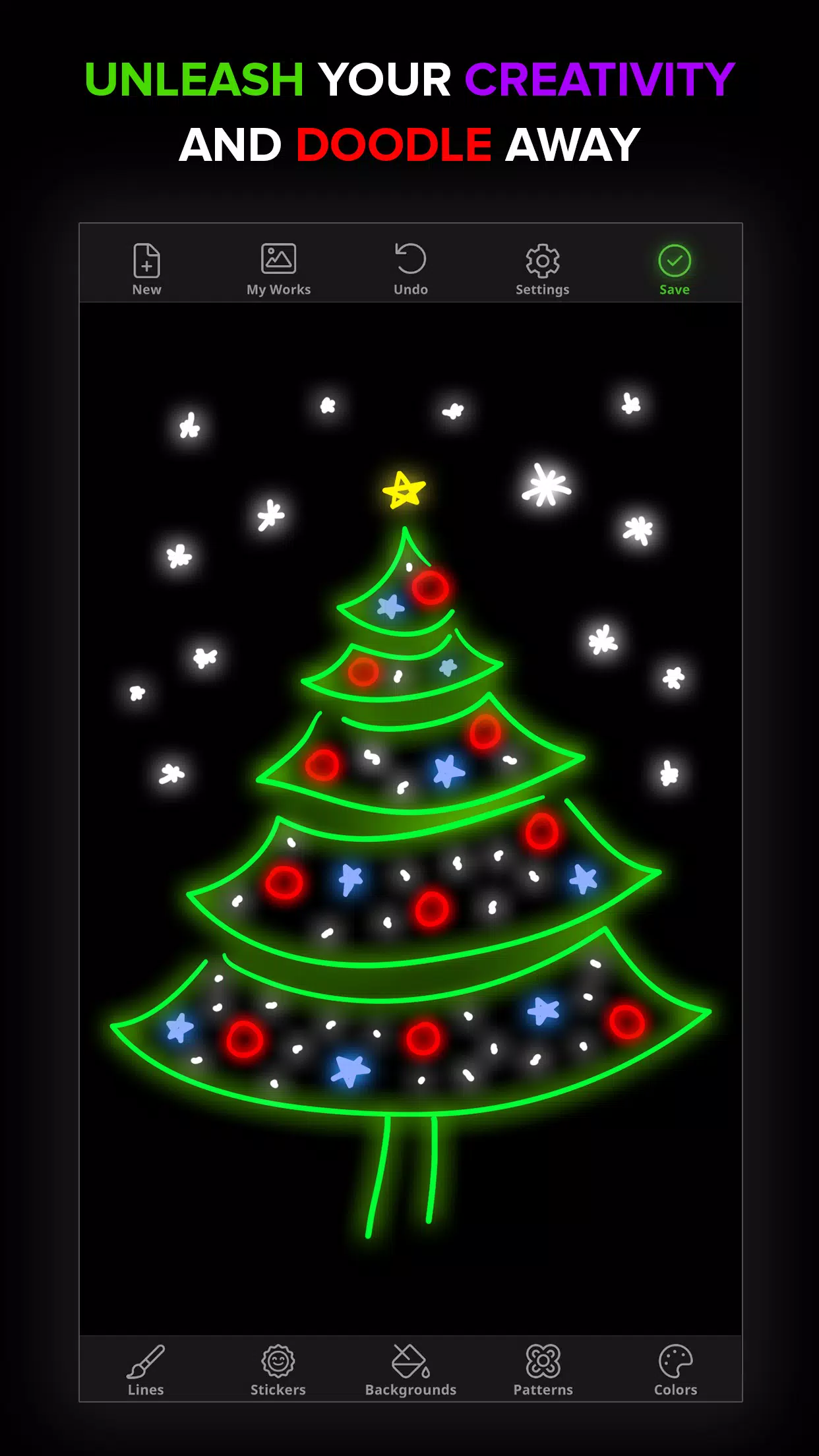 Doodle Art: Magic Drawing App Captura de pantalla 1