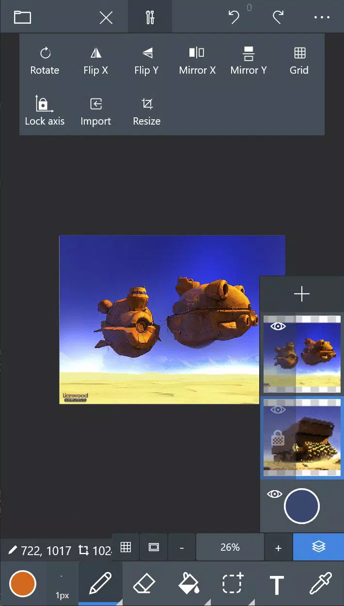 Pix2D - Pixel art studio Captura de pantalla 3