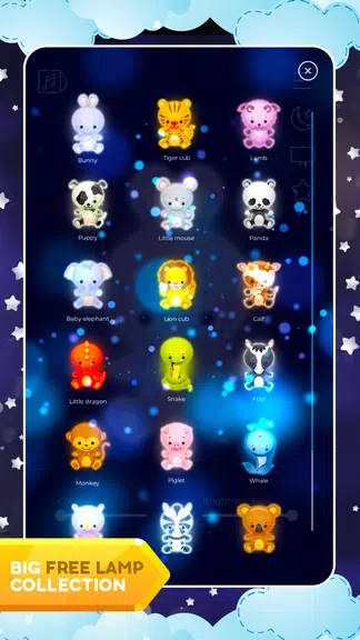 Schermata Baby night light - lullabies w 2