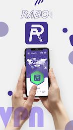 Rabo VPN - Safe & Secure स्क्रीनशॉट 1