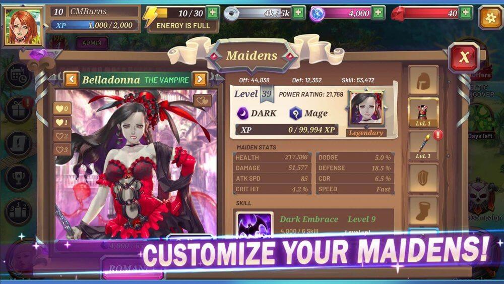 Crystal Maidens應用截圖第1張