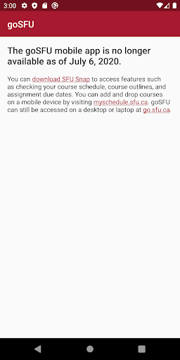 goSFU 스크린샷 1