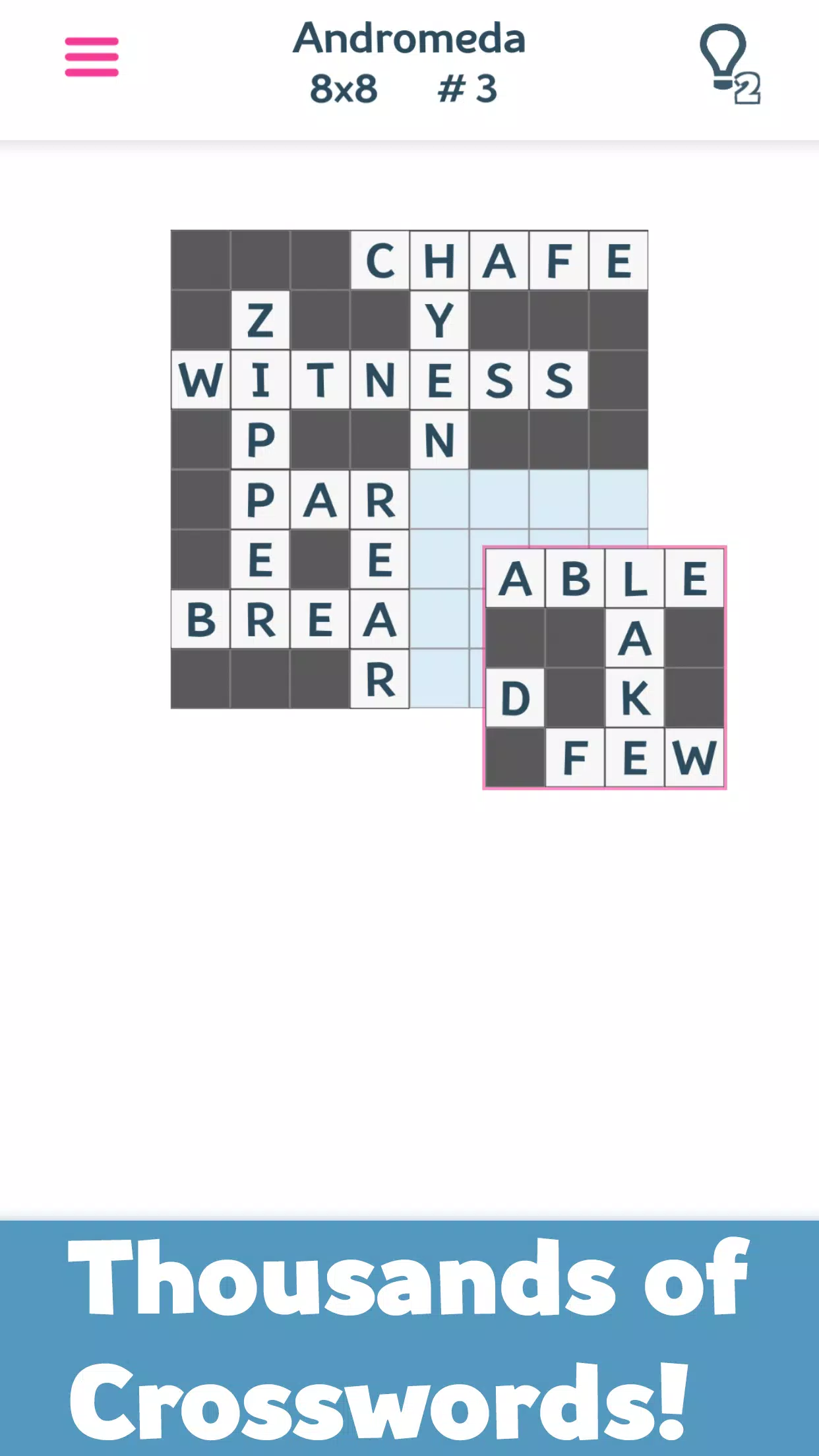 Crosswords(Fill-Ins+Chainword) 스크린샷 3