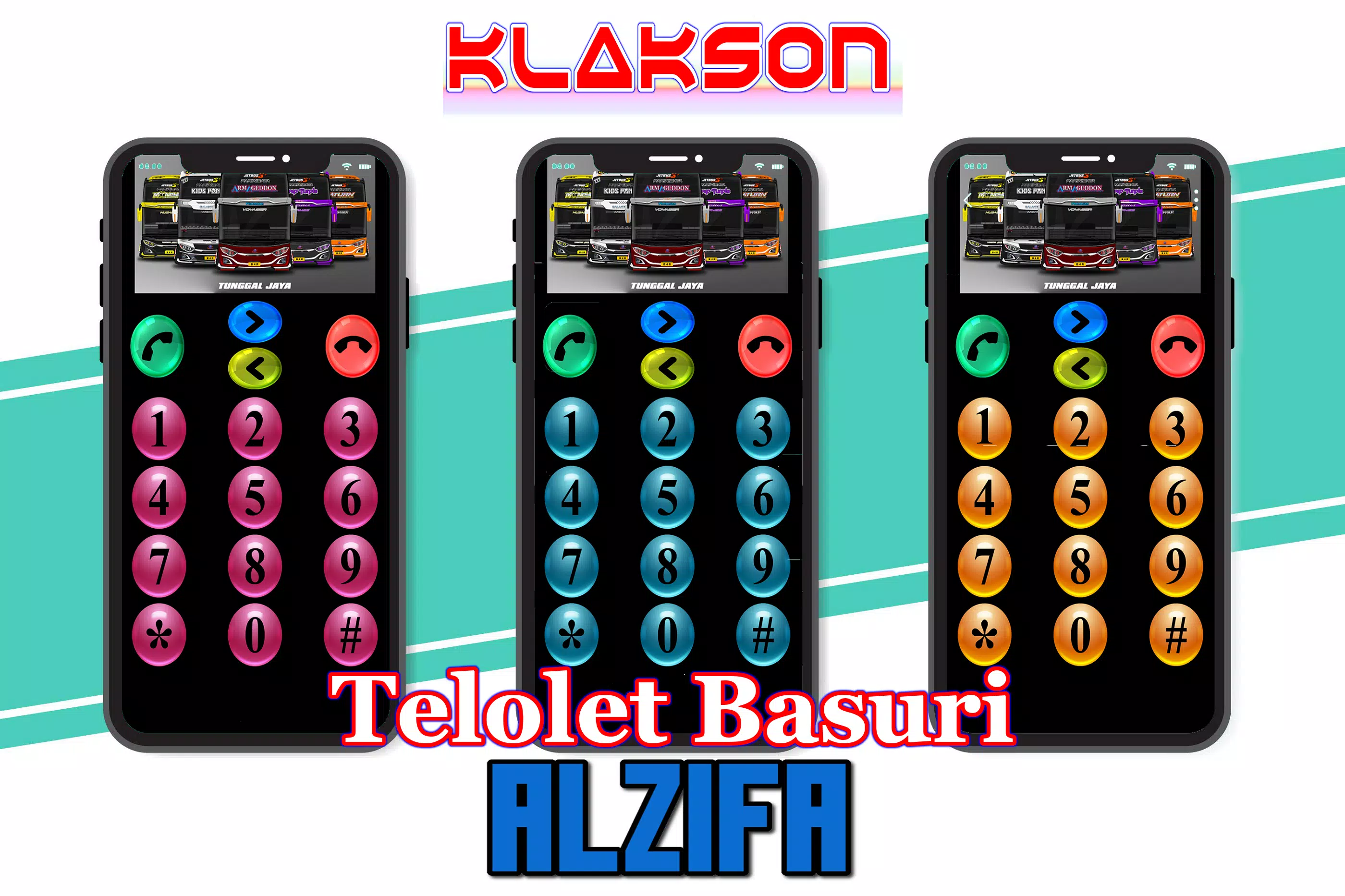 Klakson Telolet Basuri Alzifa Capture d'écran 4