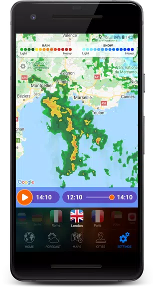 3D EARTH - weather forecast Скриншот 2