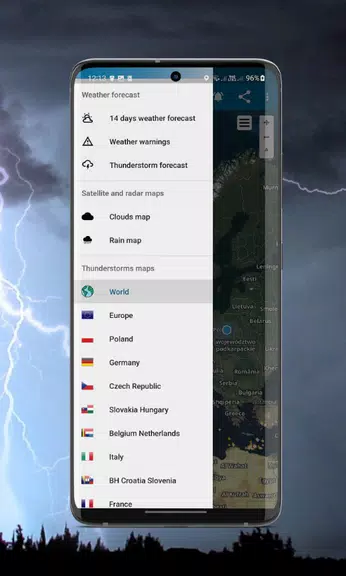 Thunderstorm- weather warnings Captura de pantalla 3