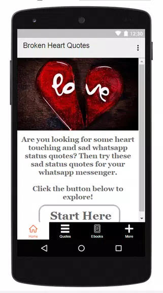 Broken Heart Quotes スクリーンショット 1
